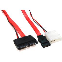 Câble d"alimentation SATA MicroSATA à 7P9P-M-H 3,3 100cm 7P4P