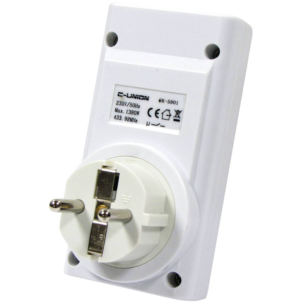 Plug for remote control light (plug kit 3 and 1 control)