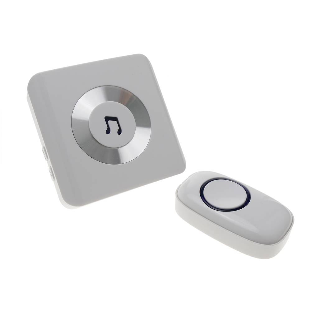 Timbre inalámbrico tipo enchufe 220VAC 300m modelo FXB