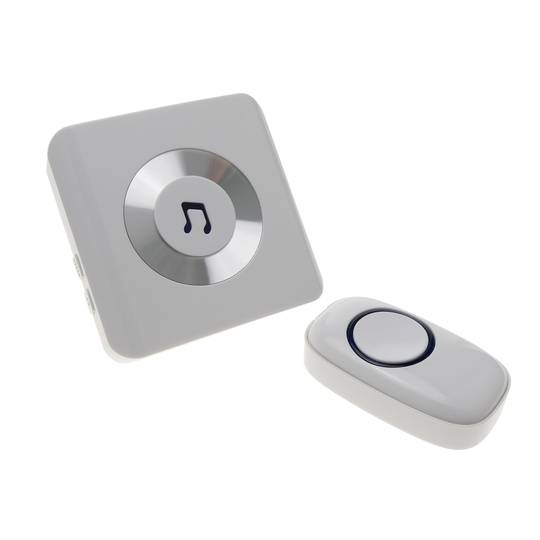 Timbre inalámbrico tipo enchufe 220VAC 300m modelo FXB