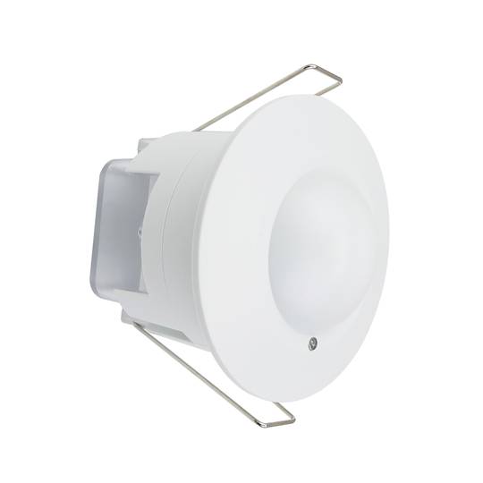 Movement detector embeded ceiling with control of light time and distance