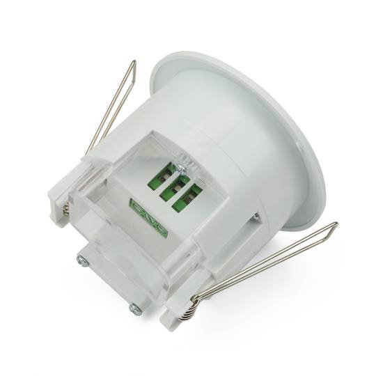 Movement detector embeded ceiling with control of light time and distance