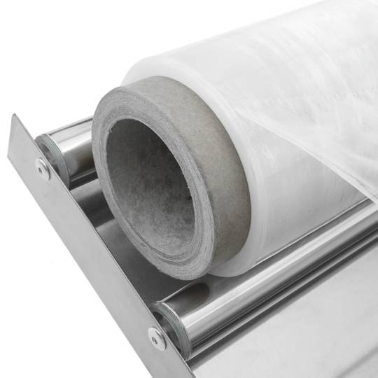 Distributeur de bobine de film plastique ou papier 450 mm pour