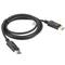Lanberg Câble DisplayPort 1.2 mâle vers DisplayPort 1.2 mâle 1.8m 4k noir CA-DPDP-10CC-0018-BK