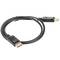 Kabel Lanberg DisplayPort 1.2 męski na DisplayPort 1.2 męski 1m 4k czarny CA-DPDP-10CC-0010-BK