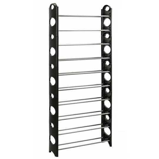 Étagères pour 30 paires de chaussures Armoire avec 10 niveaux