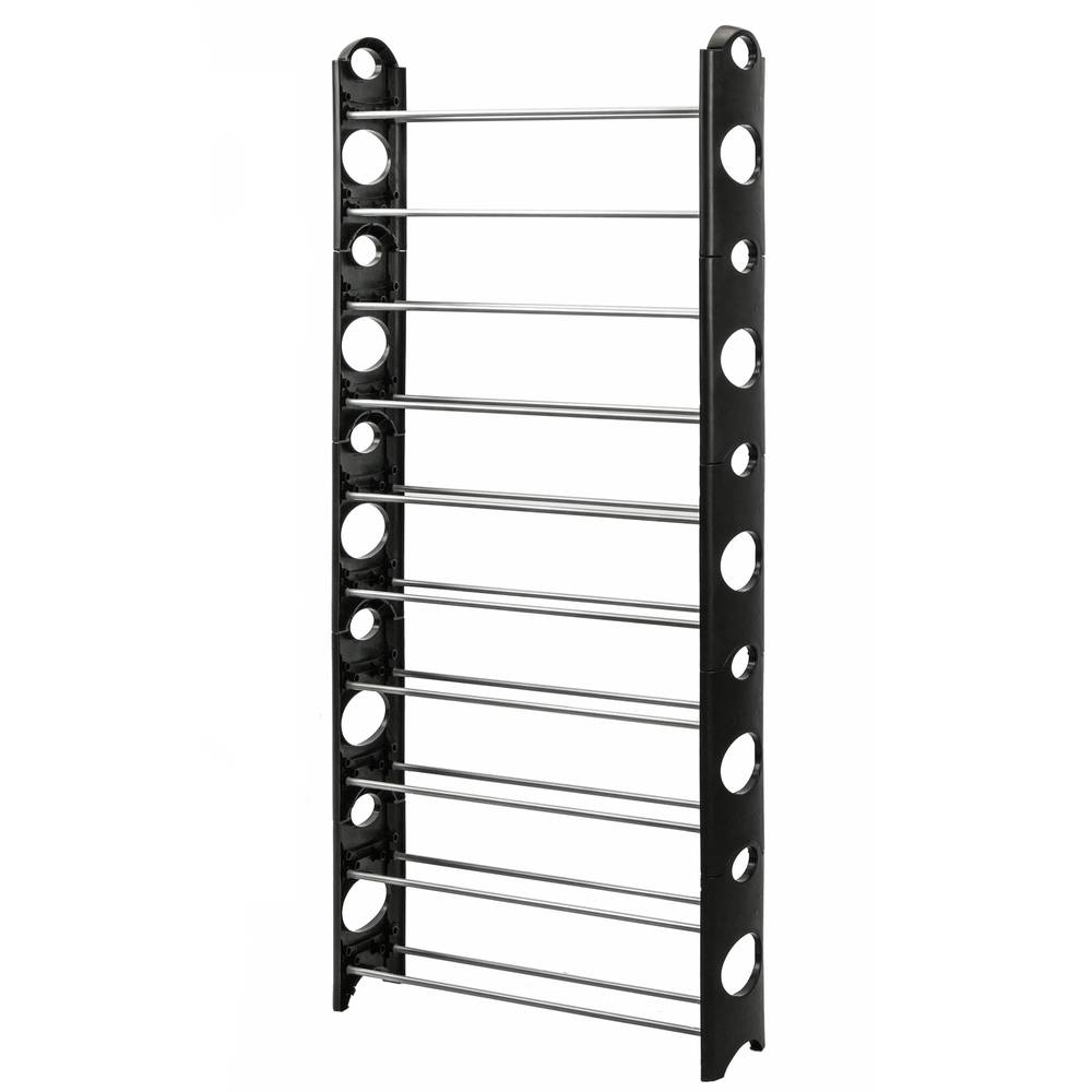 Étagères pour 30 paires de chaussures Armoire avec 10 niveaux