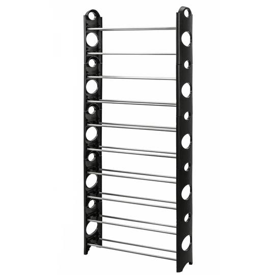 Étagères pour 30 paires de chaussures Armoire avec 10 niveaux