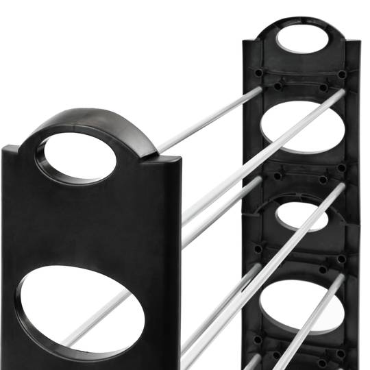 Étagères pour 30 paires de chaussures Armoire avec 10 niveaux