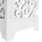 Holz-Kunststoff Regal Stehregal Standregal Steckregal Bücherregal mit 4 Regalen weiss 59x20x85cm