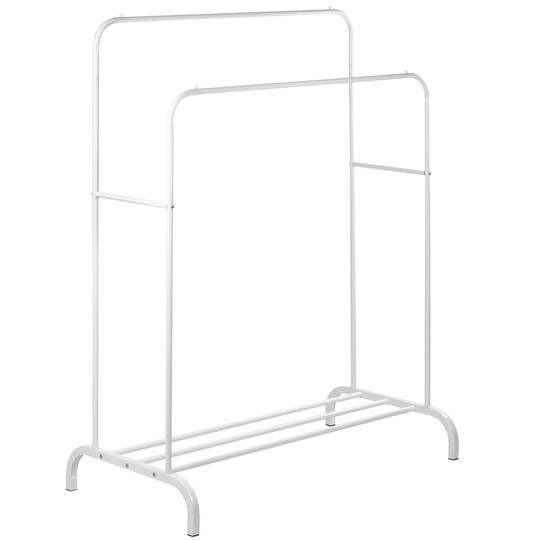 Multifunctional White Metal Coat Rack, Ikea White Metal Coat Stand
