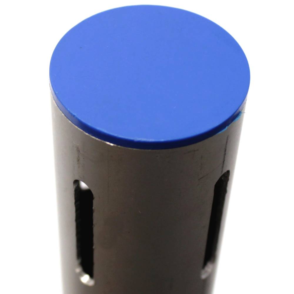 Pipe-and-drape vertical tube cap