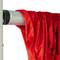 Pipe-and-drape red velvet fabric H: 1m x W: 2m