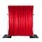 Pipe-and-drape red velvet fabric H: 1m x W: 2m