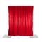 Pipe-and-drape red velvet fabric H: 4m x W: 2m