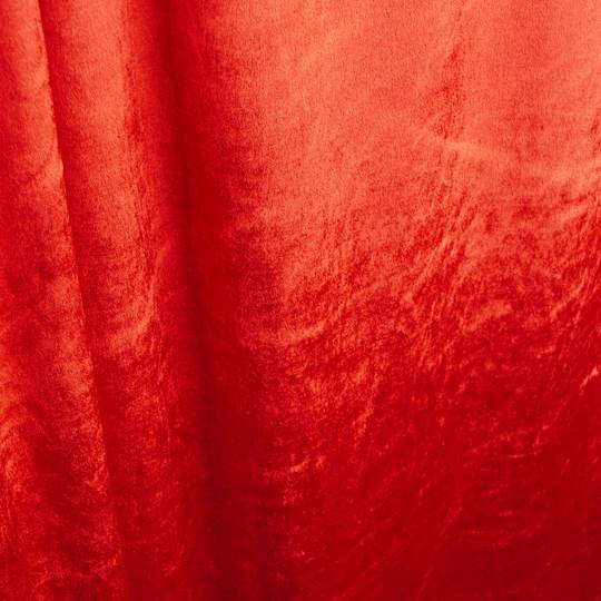 Pipe-and-drape red velvet fabric H: 4m x W: 2m