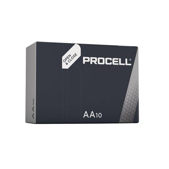Packung mit 10 Einheiten Alkalibatterie Procell AA 1,5 V 14,5 x 50,5 mm LR06 von Duracell