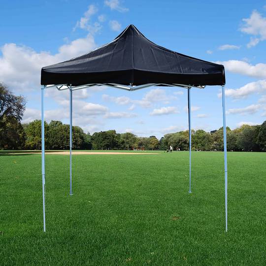 Tent opvouwbaar 300x300cm zwarte tent