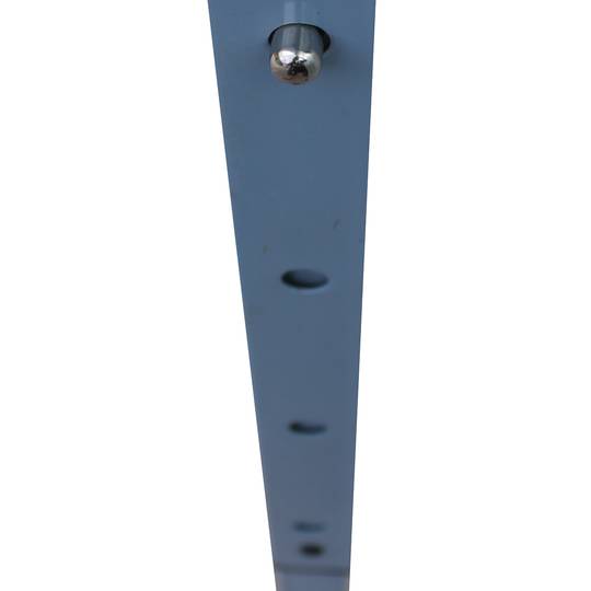 Gazebo pieghevole bianco tenda 300x300cm con tessuti laterali