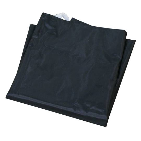 Dekzeil voor vouwtent 250x250cm zwart