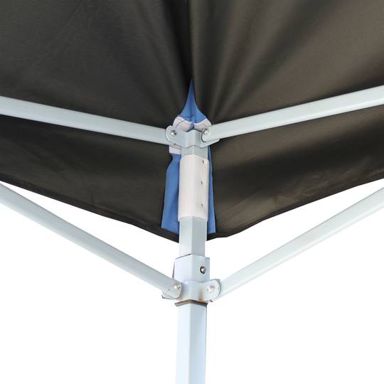 Dekzeil voor vouwtent 250x250cm zwart