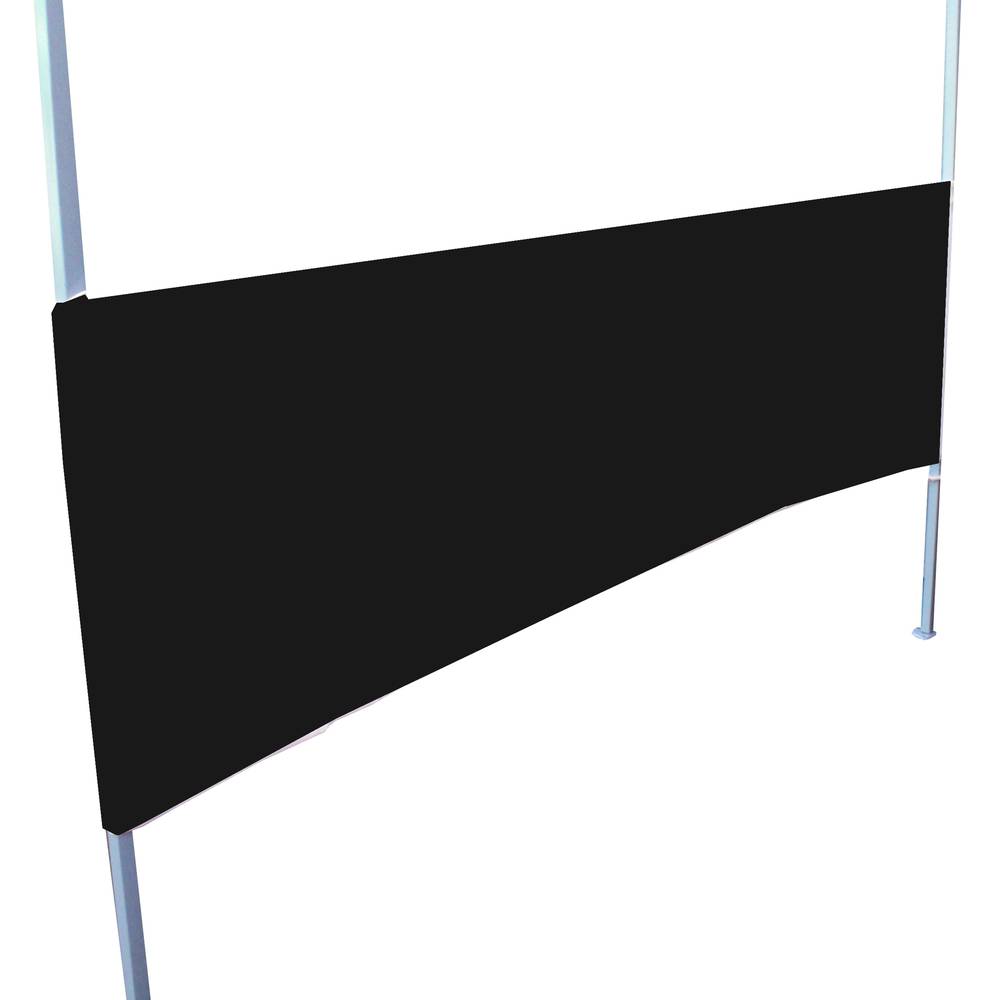 Płótno średnie z boku na czarny składany namiot 300 cm