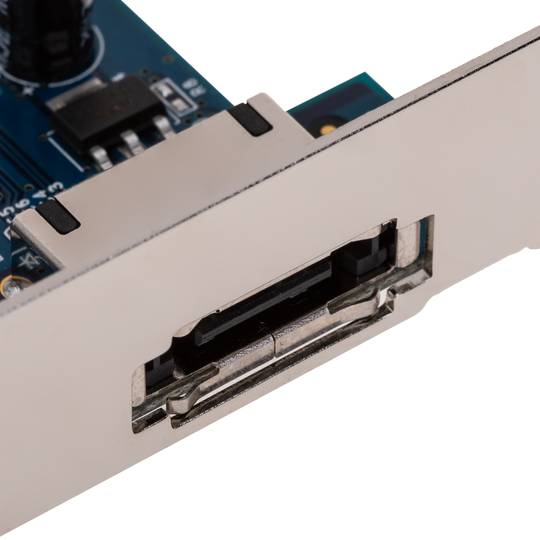 PCI-Express adattatore eSATA (1 E) Sil3132