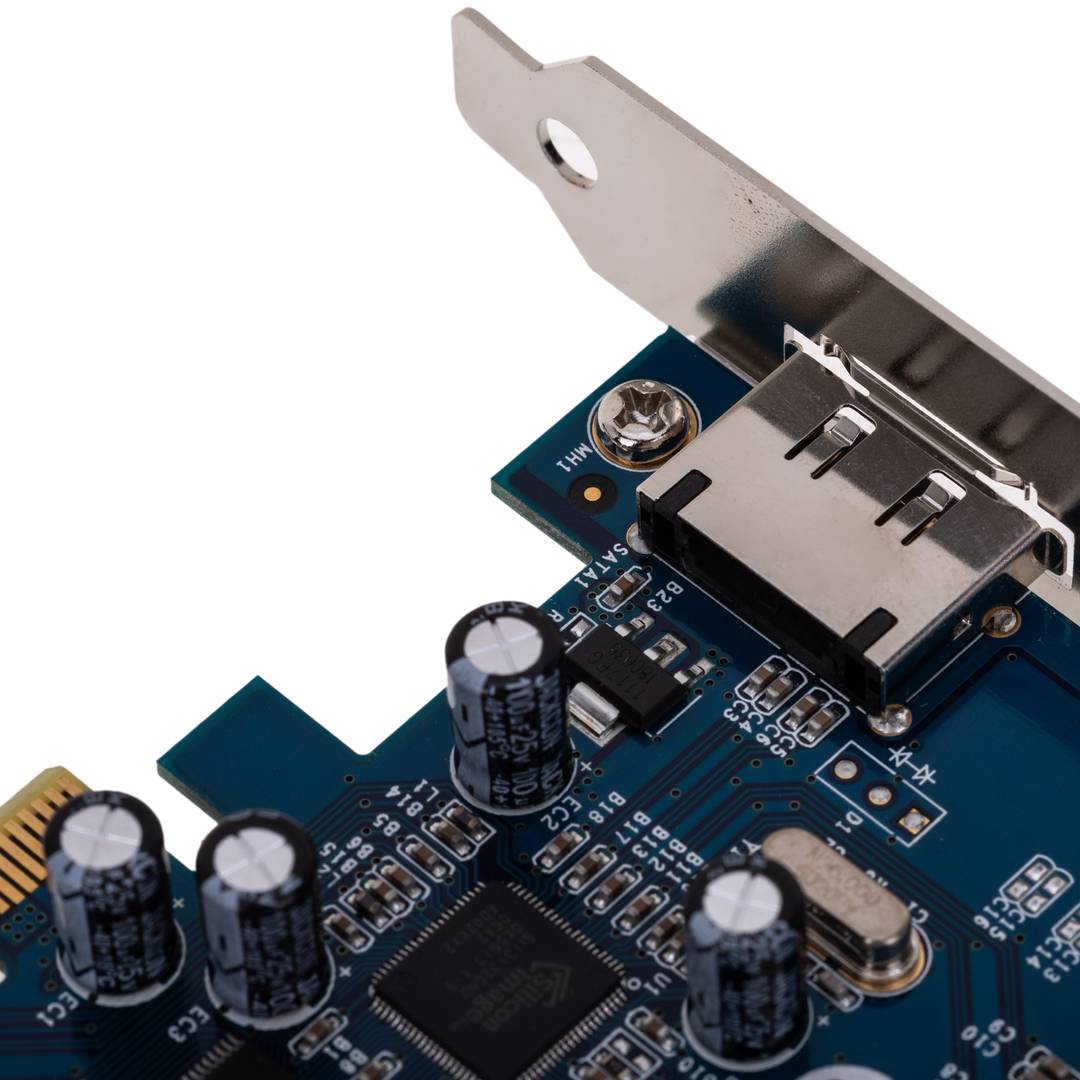 PCI-Express adattatore eSATA (1 E) Sil3132