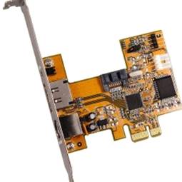 PCI-Express adapter to SATA2 RAID (1 INT + 1 EXT)