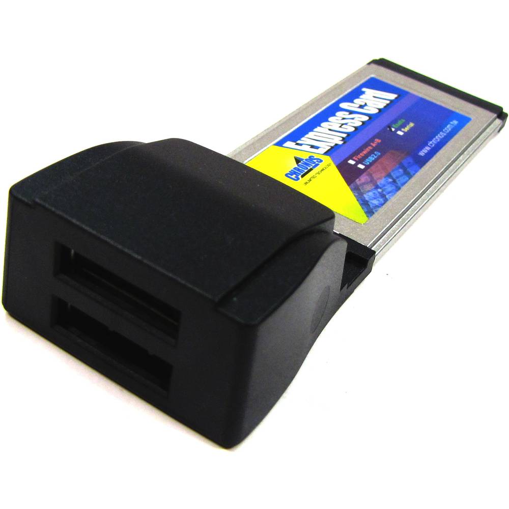 Adaptateur ExpressCard vers eSATA (2 ports 34mm) JM362