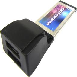 ESATA RAID ExpressCard Adapter (2-Port 34mm) SIL3132
