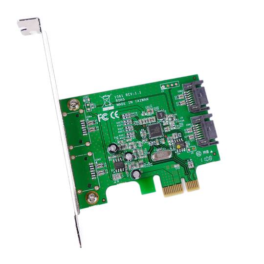 Adapter PCI-Express na SATA3 6 Gb / s z 2 wewnętrznymi portami