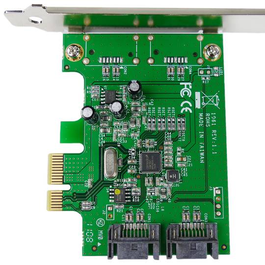 Adapter PCI-Express na SATA3 6 Gb / s z 2 wewnętrznymi portami