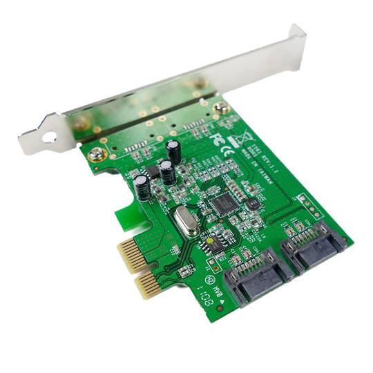 Adapter PCI-Express na SATA3 6 Gb / s z 2 wewnętrznymi portami
