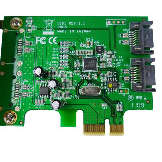 Adapter PCI-Express na SATA3 6 Gb / s z 2 wewnętrznymi portami