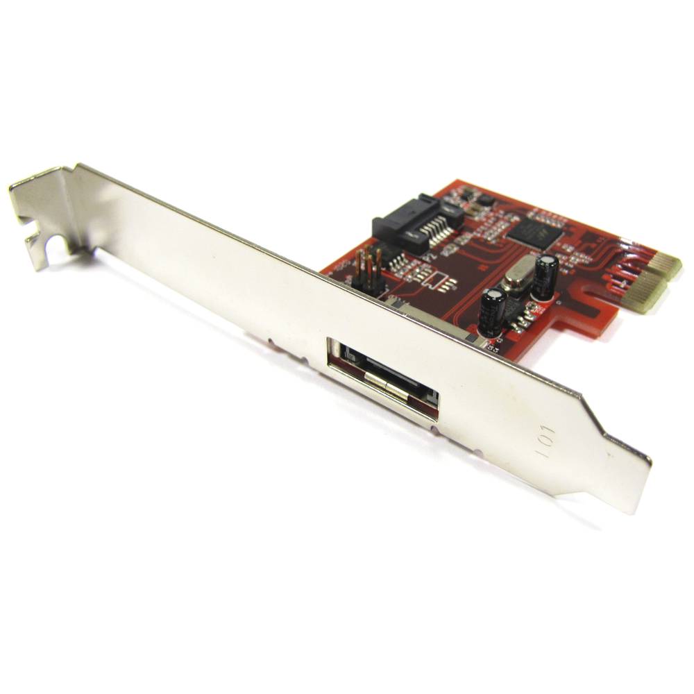Adapter PCI-Express na SATA3 6 Gb / s z 2 portami int + ext