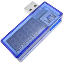 Voltmeter USB mit 4-stelligem Sucher Modell DW-0887