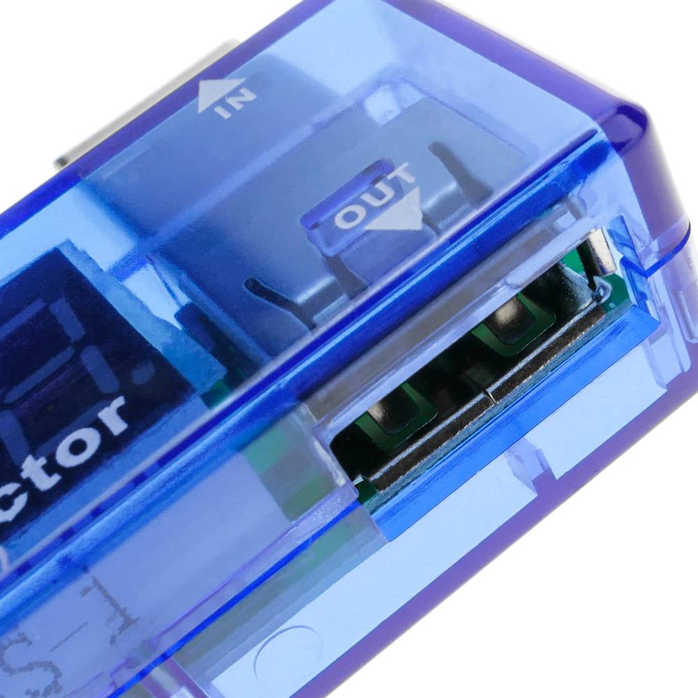 USB-voltmeter met 4-cijferige zoeker model DW-0887