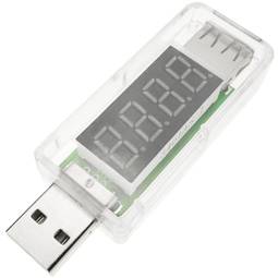 Voltmeter USB mit 4-stelligem Sucher Modell DW-0888