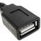Krokodilklemmen an USB Stecker und Buchse 15cm