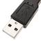 Krokodilklemmen an USB Stecker und Buchse 15cm