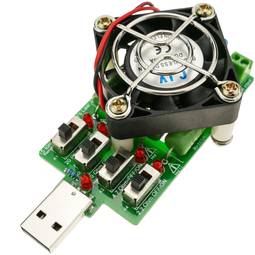 Resistenza di carico elettronica 4 x 5VDC 1A 2A 3A com ventilador
