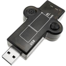 Voltmètre et niveau de charge USB avec viseurs à 3 chiffres