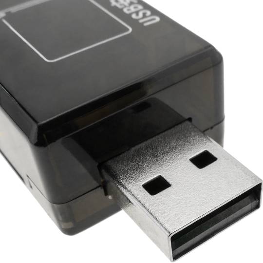 Voltmeter und Ladezustand USB mit 3-stelligem Sucher