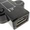 Voltmeter und Ladezustand USB mit 3-stelligem Sucher