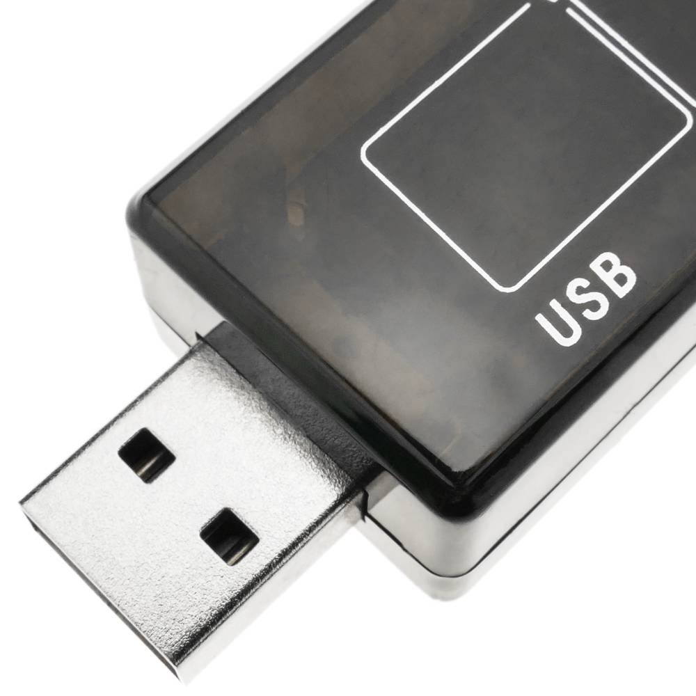 Voltmeter und Ladezustand USB mit 3-stelligem Sucher