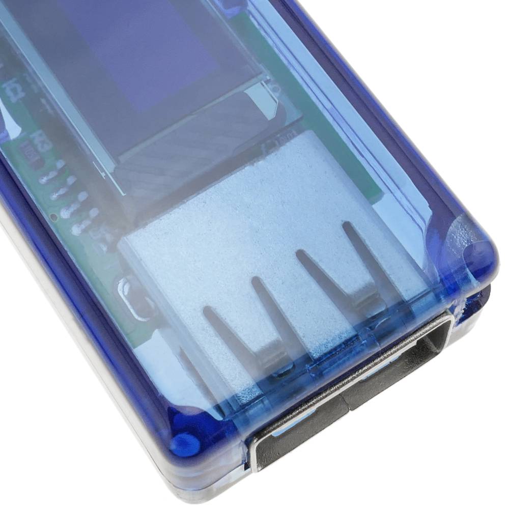 Voltímetro Amperímetro y nivel de carga USB con visores de 4 dígitos modelo DW-0890