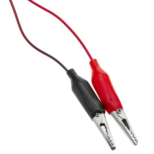 Pinza de cocodrilo roja pequeña con conexión banana de 4m ideal para  automoción — Tienda DITECOM