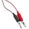 Power cable 5V USB type A male to 2m crocodile clips