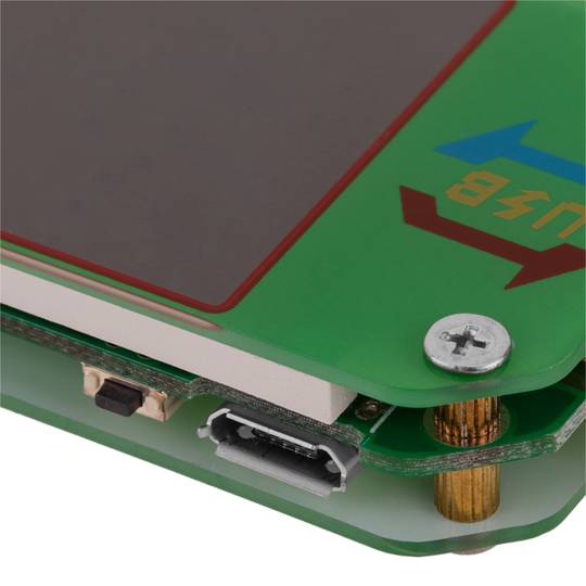 UM24 Digital-Amperemeter-Multimeter für USB-Anschlüsse mit Spannungs- und Stromstärkemessung